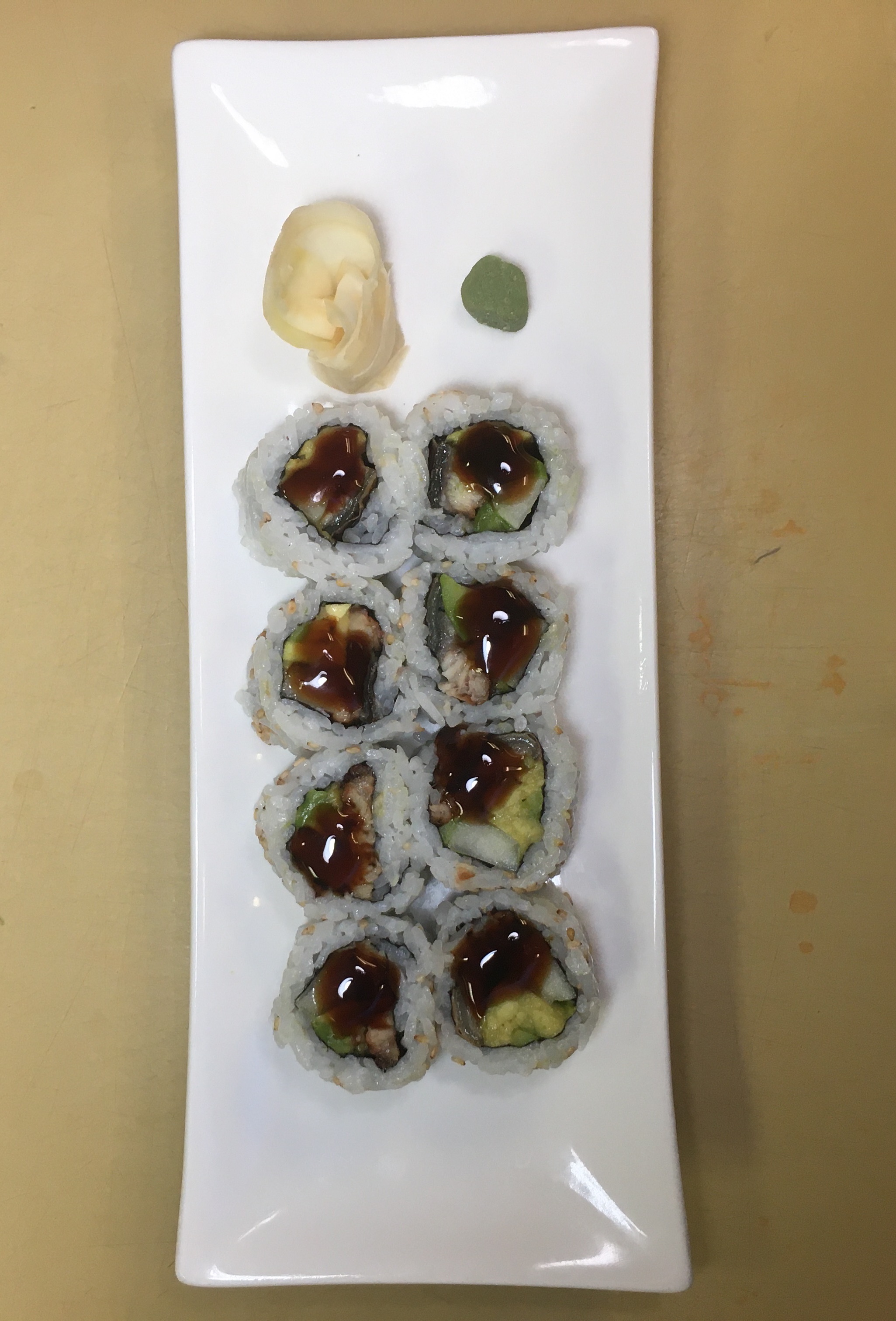 Order Eel Roll food online from Mayflower Japanese Restaurant store, Newark on bringmethat.com