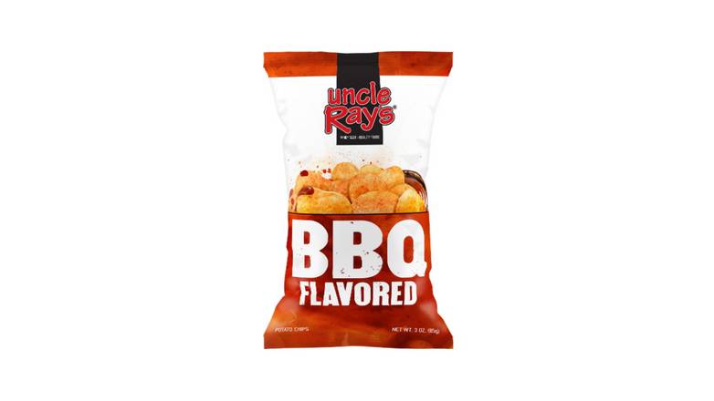 Order Uncle Rays Bbq Potato Chips  3 oz food online from Valero Food Mart store, Murrayville on bringmethat.com