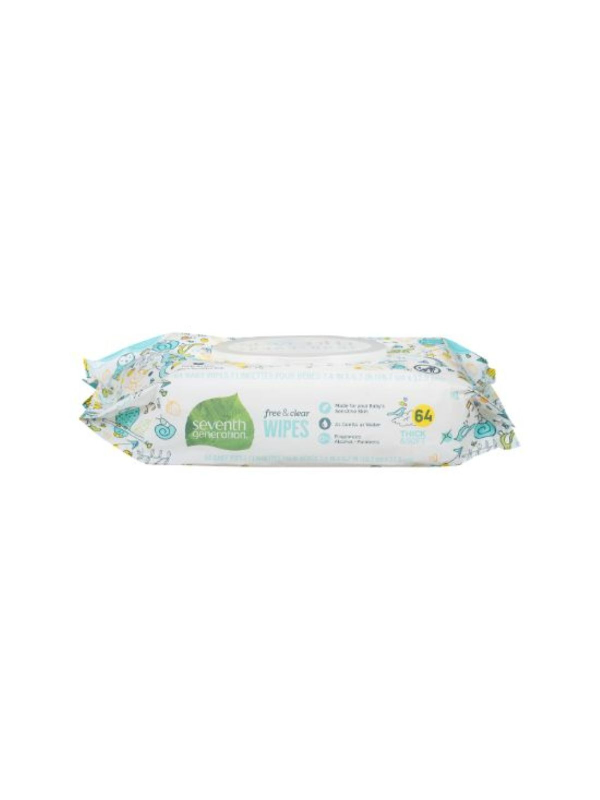 Order Seventh Generation Baby Wipes (64 count) food online from Stock-Up Mart store, Minneapolis on bringmethat.com
