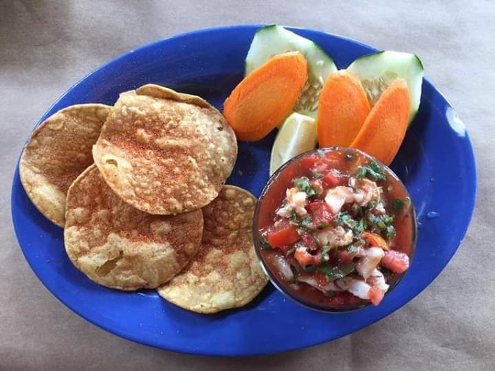 Order Fish Ceviche food online from Ortega Mexican Bistro store, San Diego on bringmethat.com