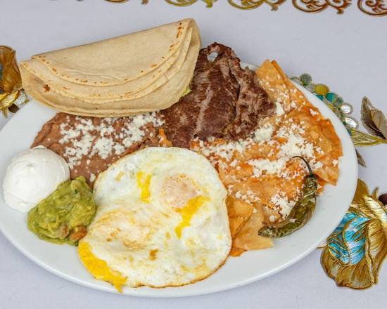 Order B and C Chilaquiles food online from B&C Tacobar And Burgers store, Yucaipa, on bringmethat.com