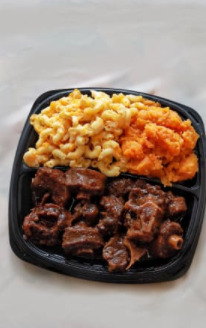 Order Large Oxtail Stew Dinner Combo Plate food online from Flava Kitchen And Catering store, Mt Vernon on bringmethat.com