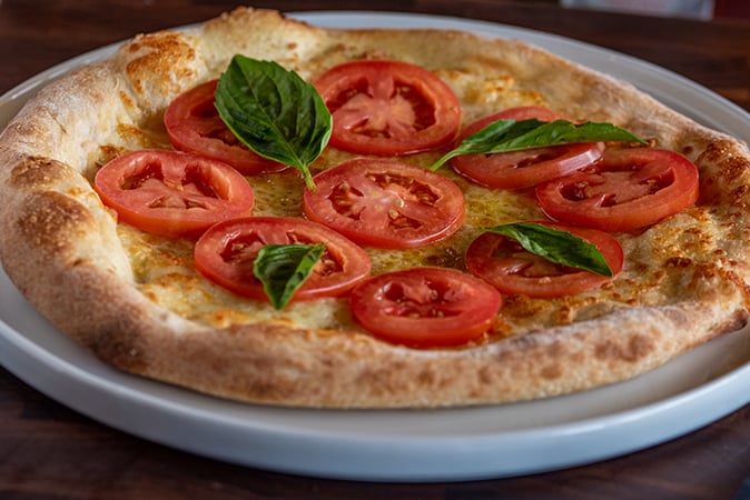 Order 12" Margherita food online from Russo Pizza store, Kingwood on bringmethat.com