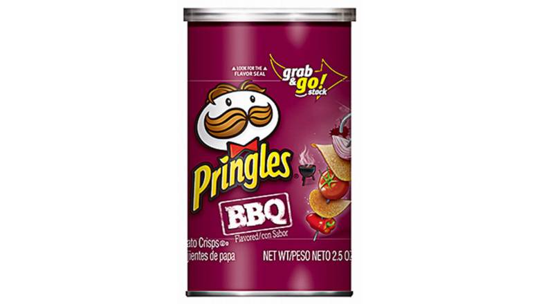 Order Pringles Potato Crisps Bbq Chips food online from Shell Rock Spring store, Bel Air on bringmethat.com
