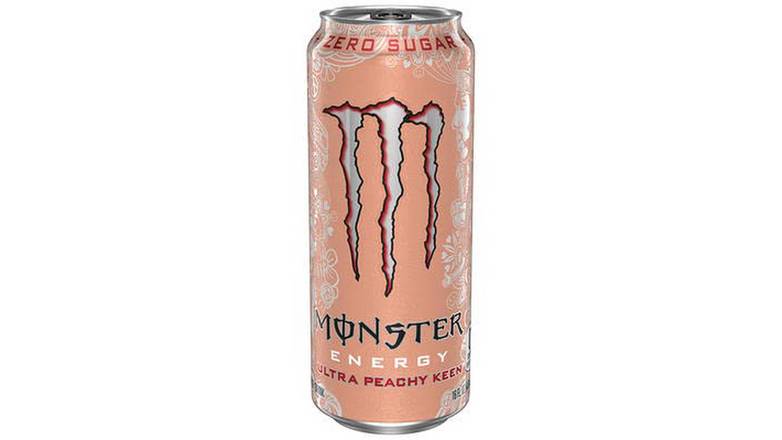 Order Monster Ultra - Peachy Keen food online from Exxon Constant Friendship store, Abingdon on bringmethat.com