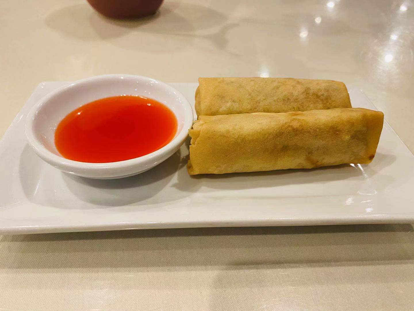 Order A1. Vegetable Spring Roll food online from Wei Authentic Chinese Cuisine store, Marietta on bringmethat.com