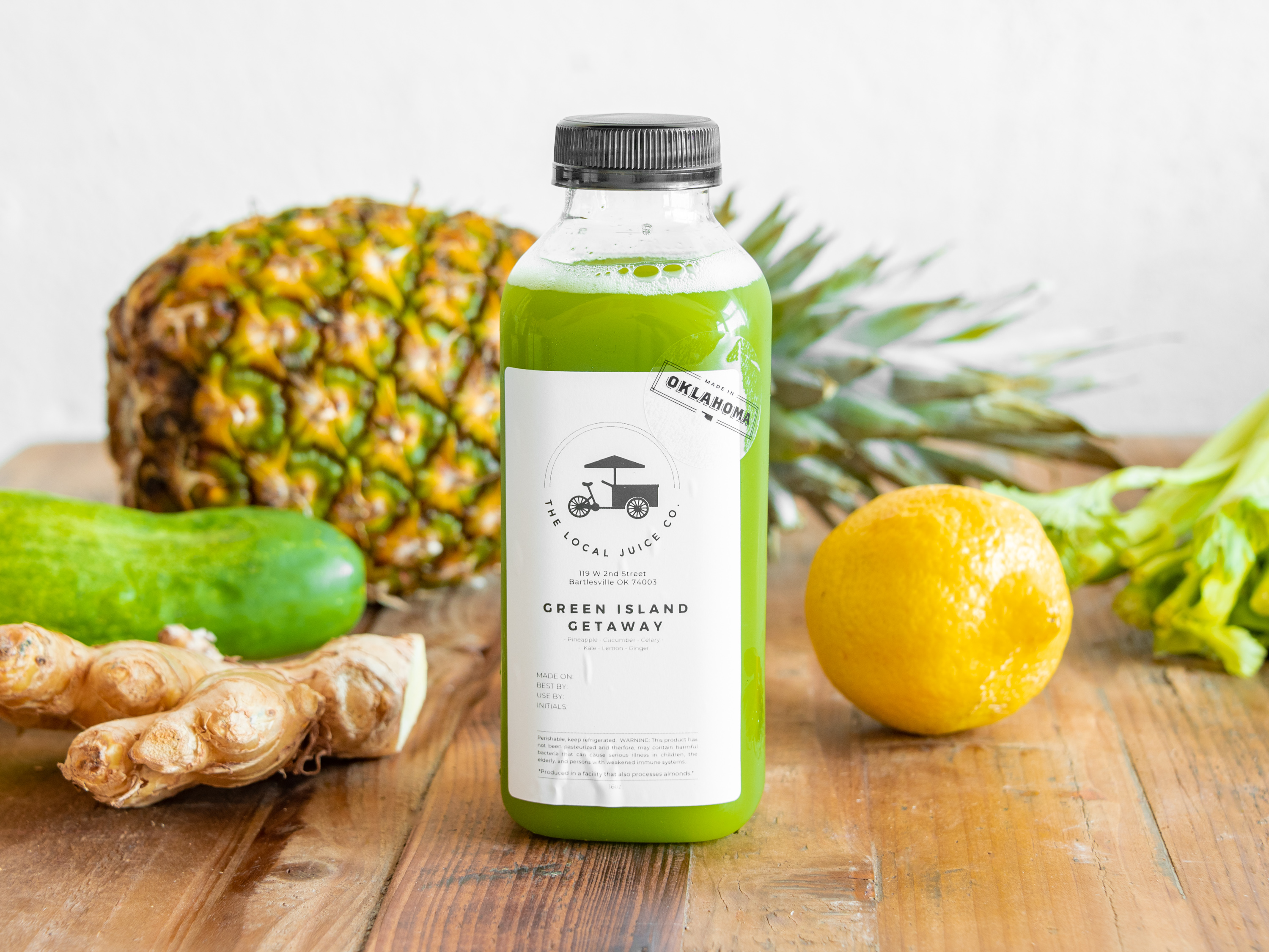 Order Green Island Getaway food online from Local Juice Company store, Bartlesville on bringmethat.com