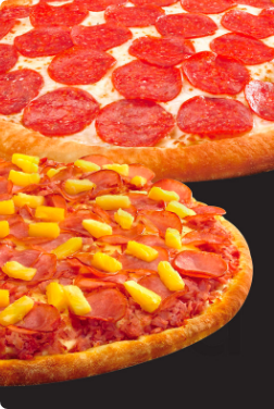 Order 1 Topping Pizza food online from Noble Roman store, Rockford on bringmethat.com