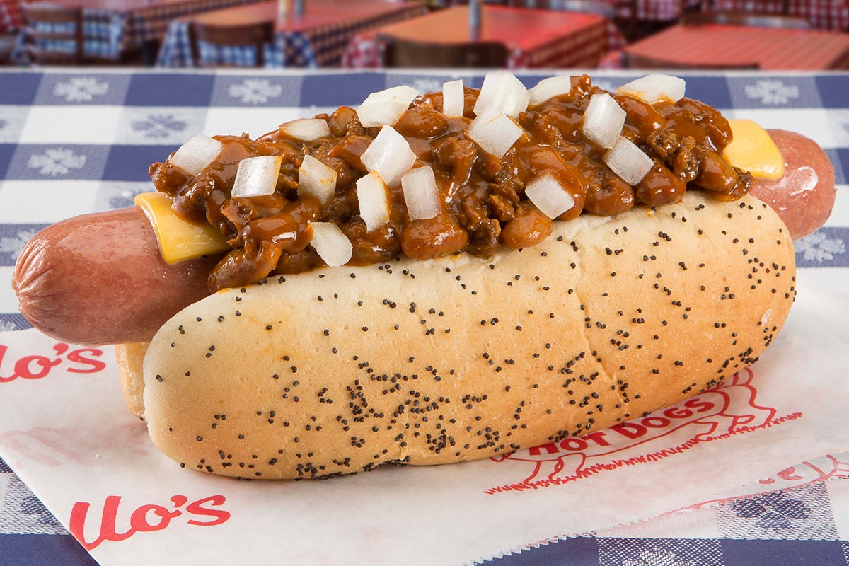 Order Chili Cheese Dog food online from Portillo's Hot Dogs store, Addison on bringmethat.com