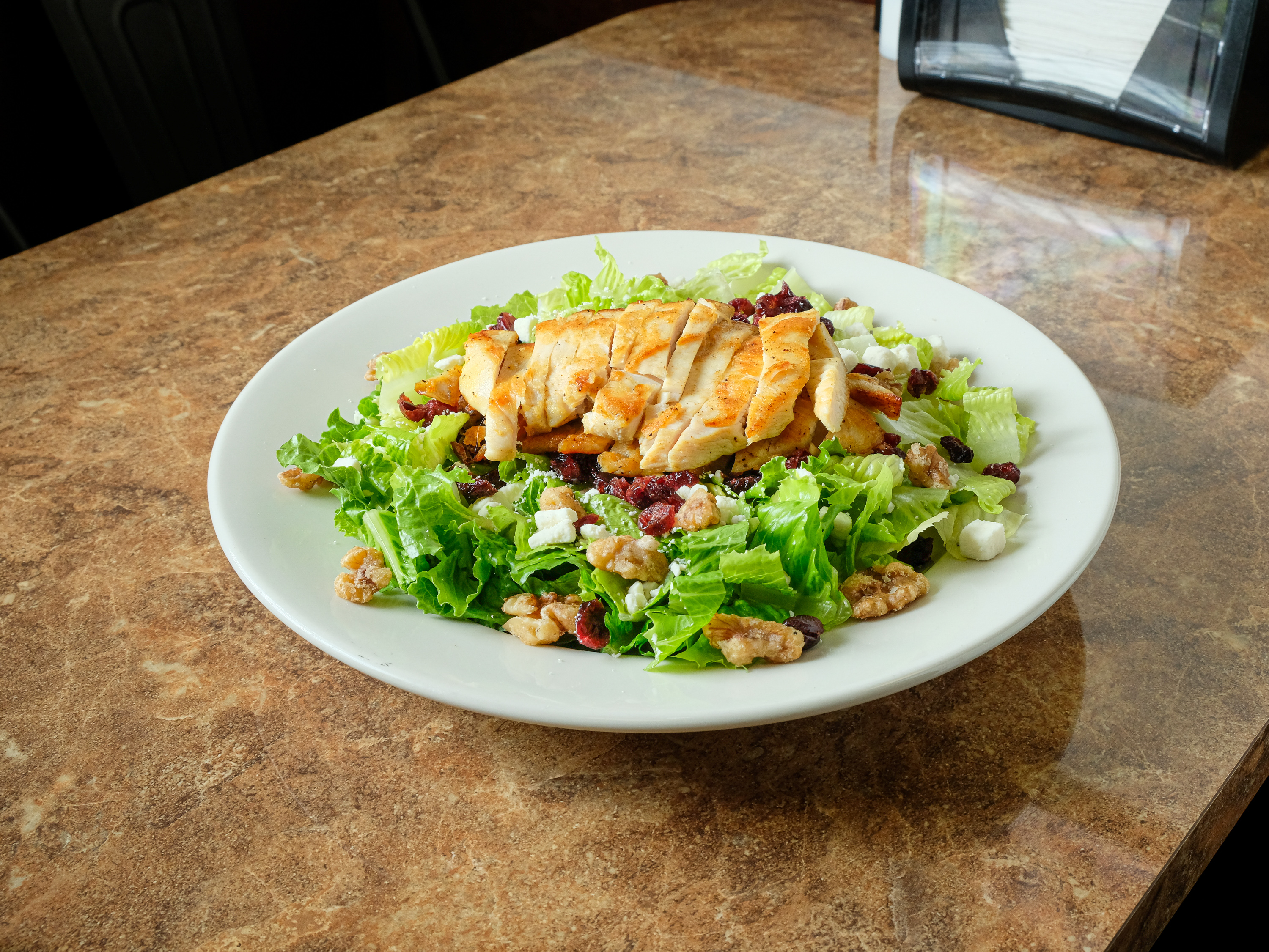 Order Grilled Chicken Feta Salad  food online from Westmont Bagels - Deli & Cafe store, Haddon Township on bringmethat.com