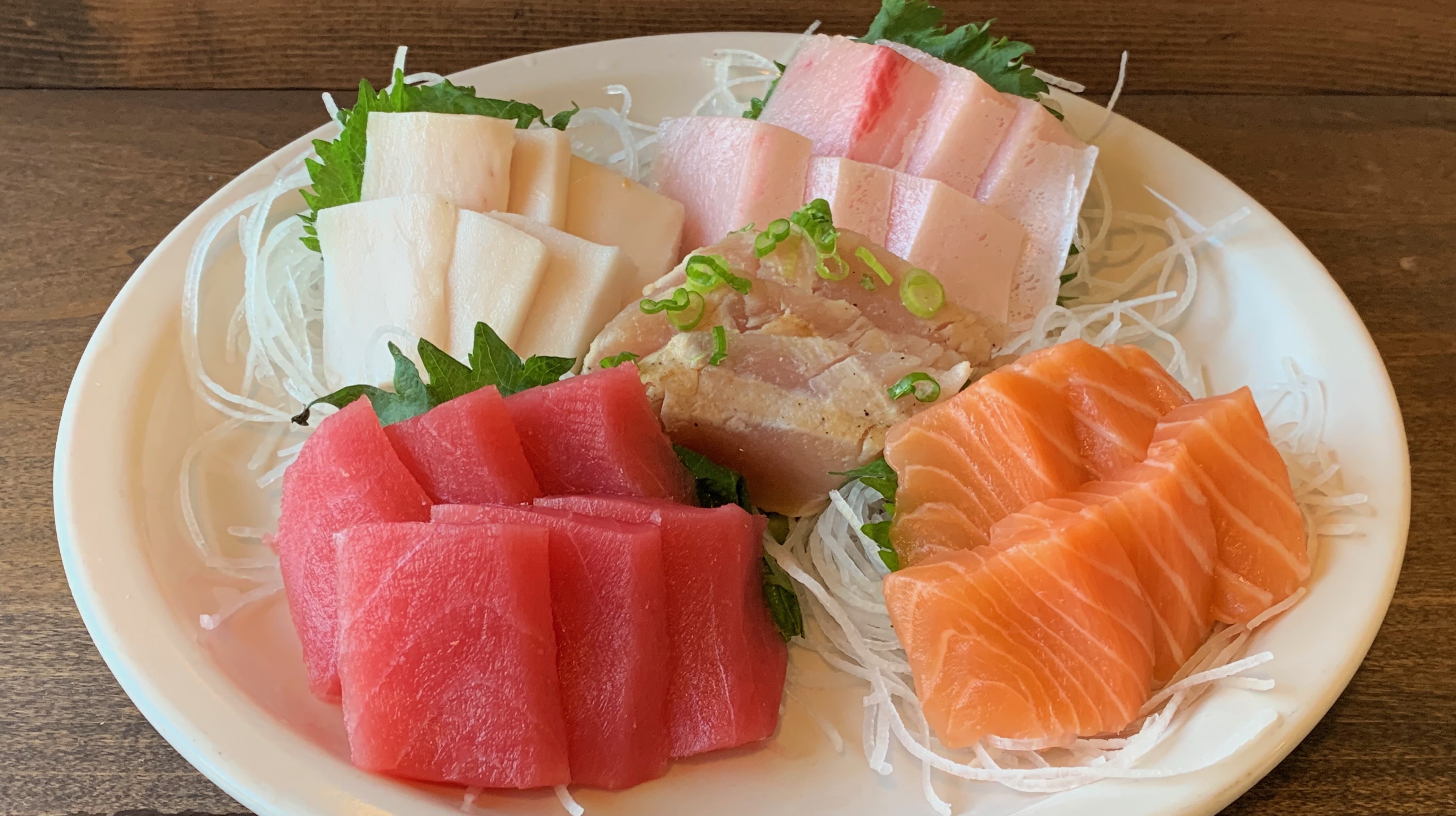 Order Sashimi Deluxe food online from Minato Sushi store, Lake Forest on bringmethat.com