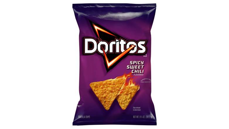 Order Doritos Spicy Sweet Chili Flavored Tortilla Chips food online from Exxon Constant Friendship store, Abingdon on bringmethat.com