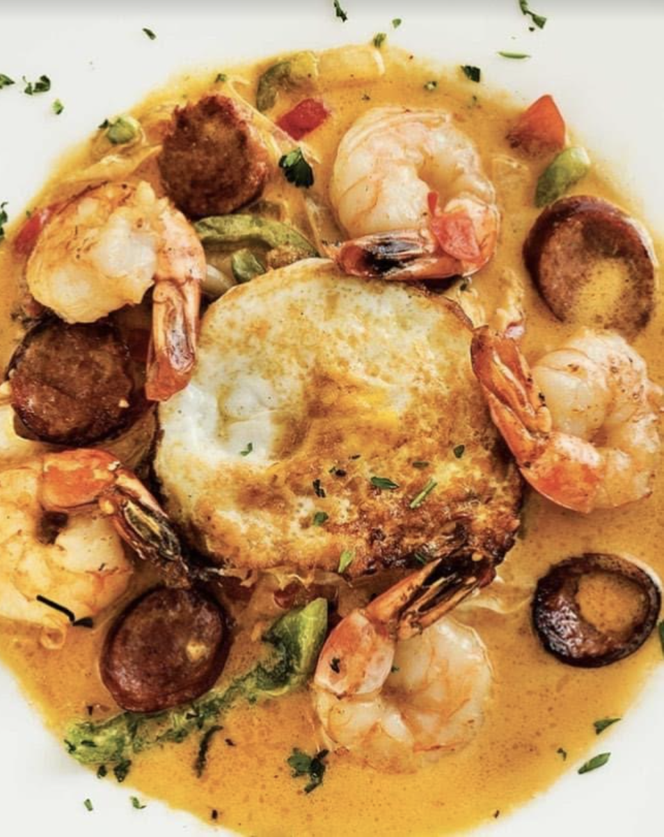 Order Charleston Style Shrimp and Grits food online from Juniper On Main store, Carmel on bringmethat.com