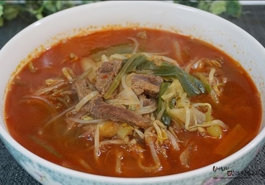 Order Yuk Gae Jang Soup food online from Stone Korean Kitchen store, San Francisco, CA on bringmethat.com