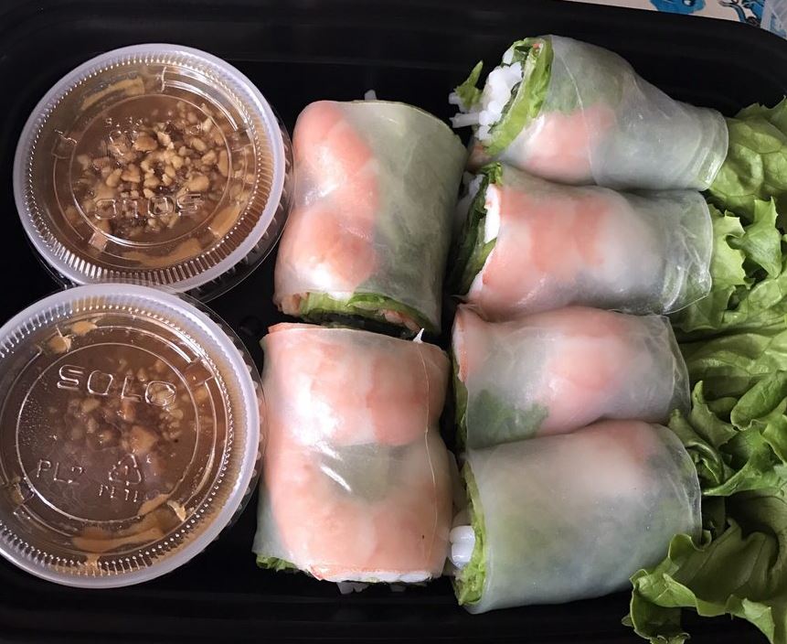 Order A3. Shrimp Spring Roll food online from World Of Noodle store, San Francisco on bringmethat.com
