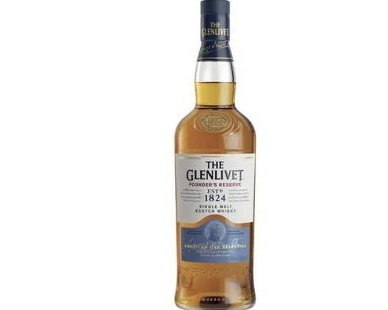 Order The Glenlivet Founder's Reserve, 750mL scotch (40.0% ABV) food online from Cold Spring Liquor store, Liberty Hill on bringmethat.com