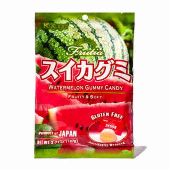 Order Kasugai Frutia Gummy Candy - Watermelon food online from IV Deli Mart store, Goleta on bringmethat.com