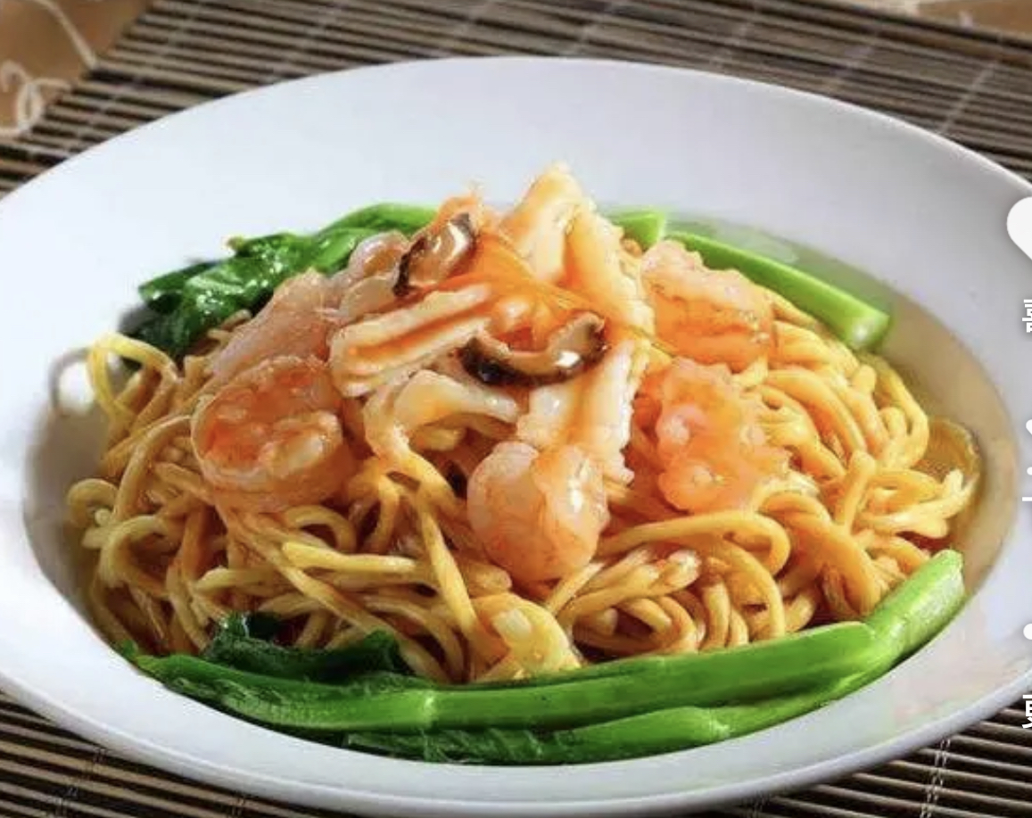 Order 10# Shrimp Fried Noodle 虾仁炒面 food online from Beijing Noodle House store, Irvine on bringmethat.com