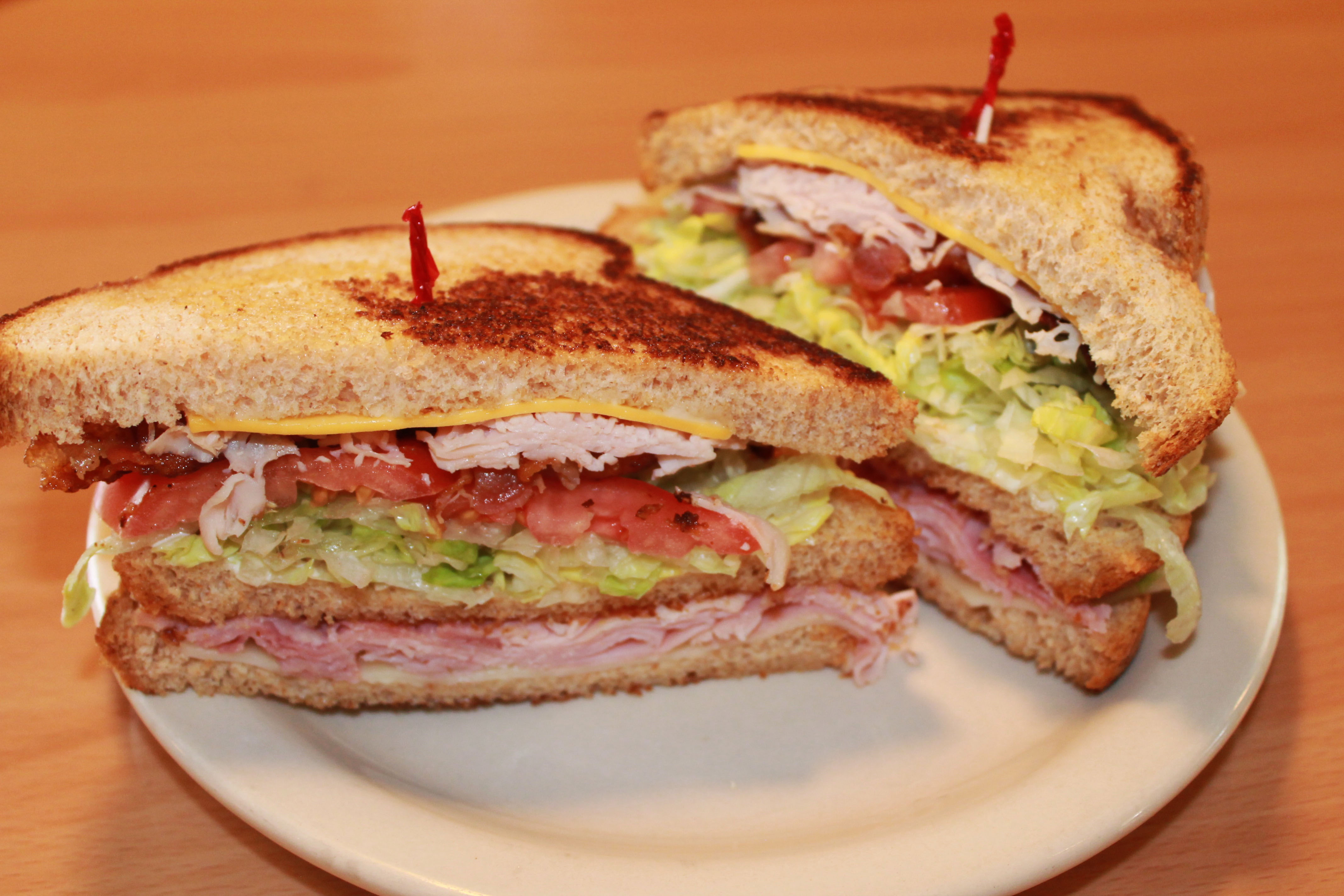 Order Club Sandwich  food online from Pecan St. Station Deli And Grill store, Pflugerville on bringmethat.com