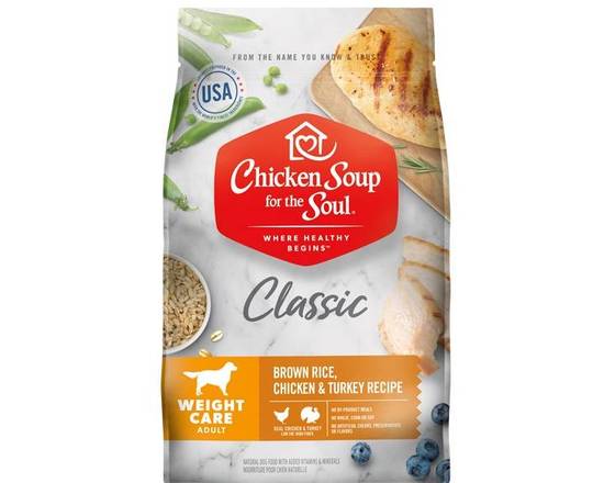 Order Chicken Soup Weight Care 28#  food online from Wichita Falls Pet Supply store, Wichita Falls on bringmethat.com