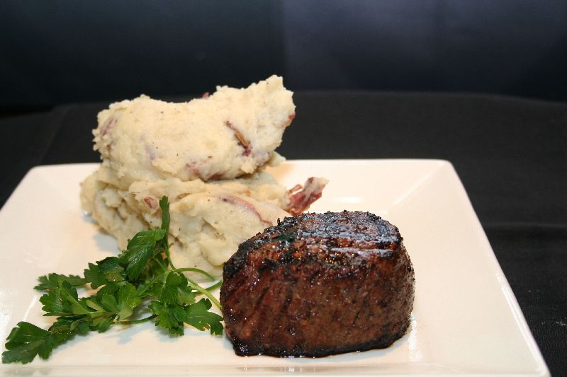 Order Filet Mignon (Gluten-Free) food online from The Clubhouse store, Oak Brook on bringmethat.com
