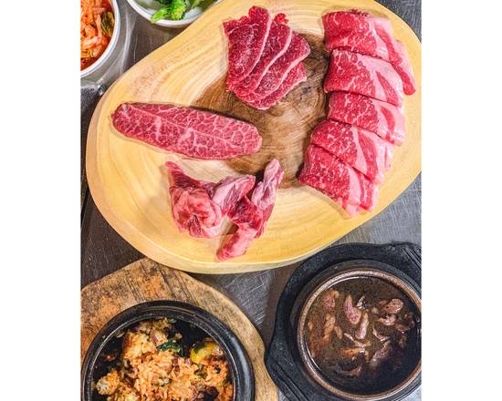 Order Traditionalists Meat Lovers food online from Seoul Kalbi Korean Bbq store, San Bruno on bringmethat.com