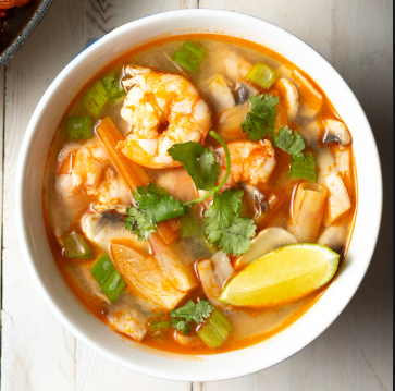 Order 17. Tom Yum Soup food online from Great Wall Chinese Restaurant store, Doylestown on bringmethat.com