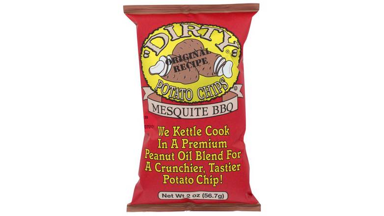 Order Dirty Chips Potato Chips Mesquite Bbq food online from Trumbull Mobil store, Trumbull on bringmethat.com