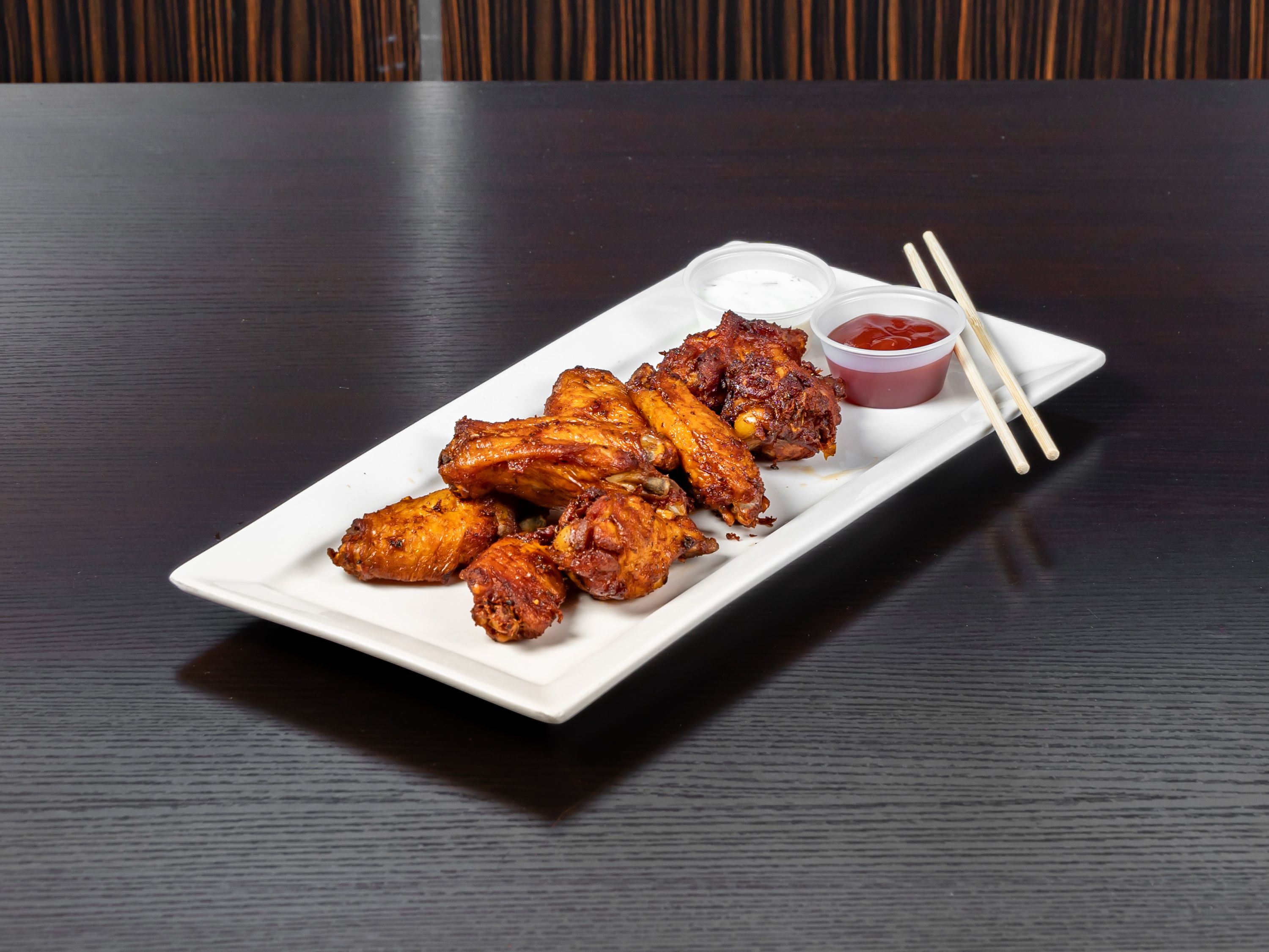 Order A7. Chicken Wings food online from China King Supper Buffet store, Dallas on bringmethat.com