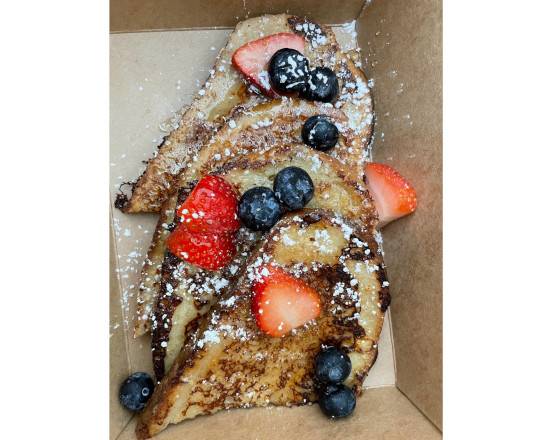 Order Brioche French Toast  food online from The Courtyard Kitchen store, Santa Monica on bringmethat.com
