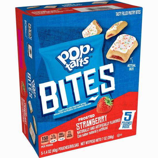 Order Pop-Tarts Frosted Strawberry Baked Pastry Bites, 5 PK food online from Cvs store, GREEN BAY on bringmethat.com