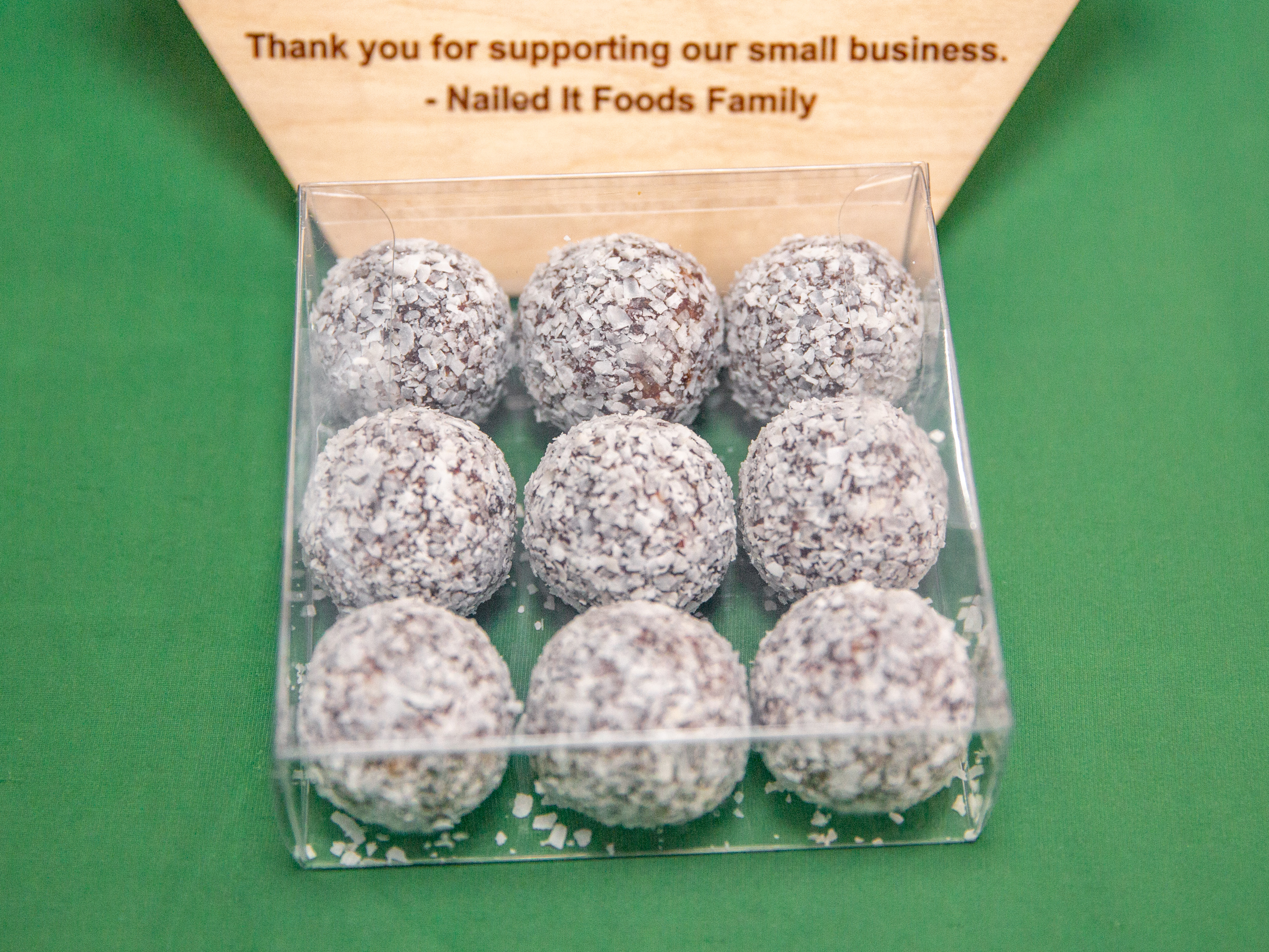 Order Snow Balls (9 balls box)  food online from Nailed It Foods store, Placentia on bringmethat.com