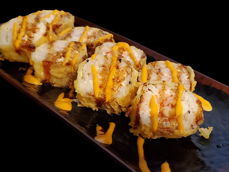 Order Lobster & Crab Crunch Roll food online from Ichiban Sushi & Bar store, Canyon Country on bringmethat.com