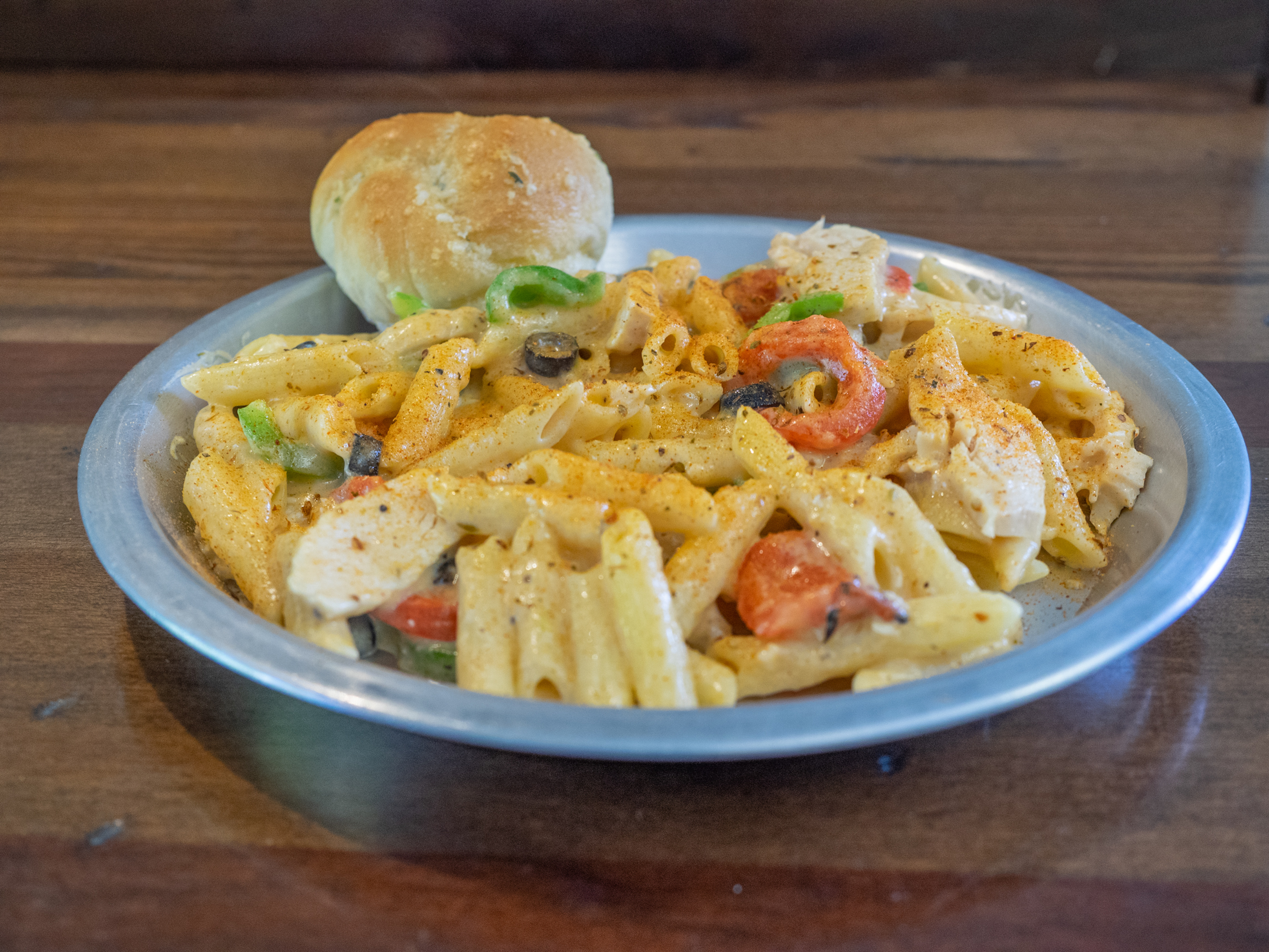 Order Rattle Snake Pasta food online from Uncle Scott's Pizza store, Hendersonville on bringmethat.com