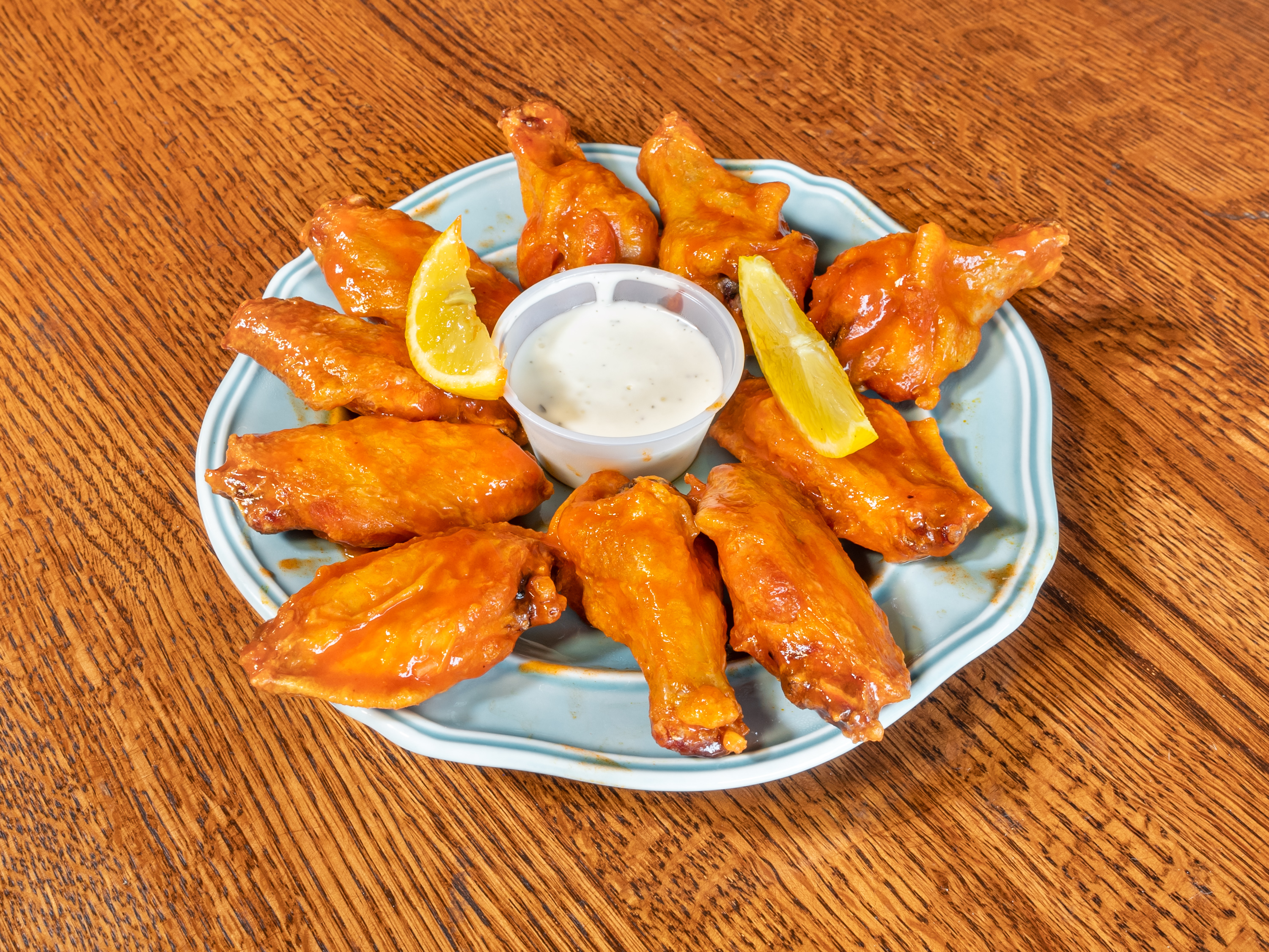 Order 10 Piece Buffalo Wings  food online from Mama Mia's Pizza store, Denver on bringmethat.com