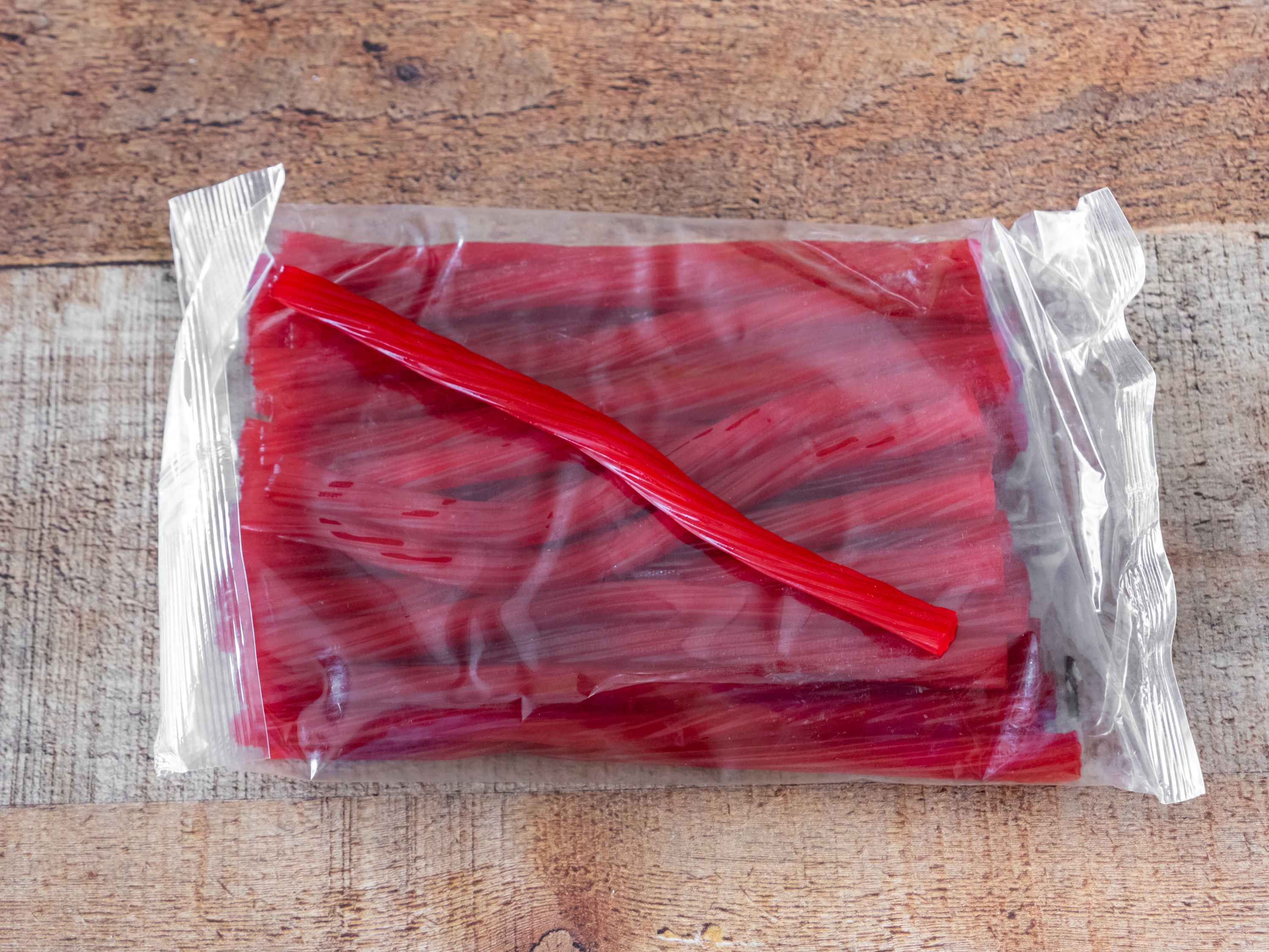 Order 1lb Red cherry licorice  food online from The Peppermint Stick Candy Store store, Boyertown on bringmethat.com