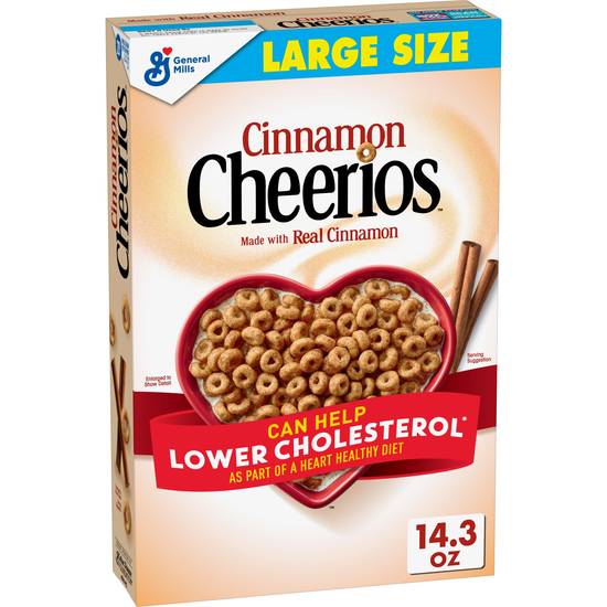 Order Cinnamon Cheerios Cereal, 14.3 OZ food online from Cvs store, FARGO on bringmethat.com