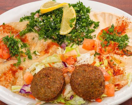 Order Veggie Combo food online from Shawarma Inn store, Chicago on bringmethat.com
