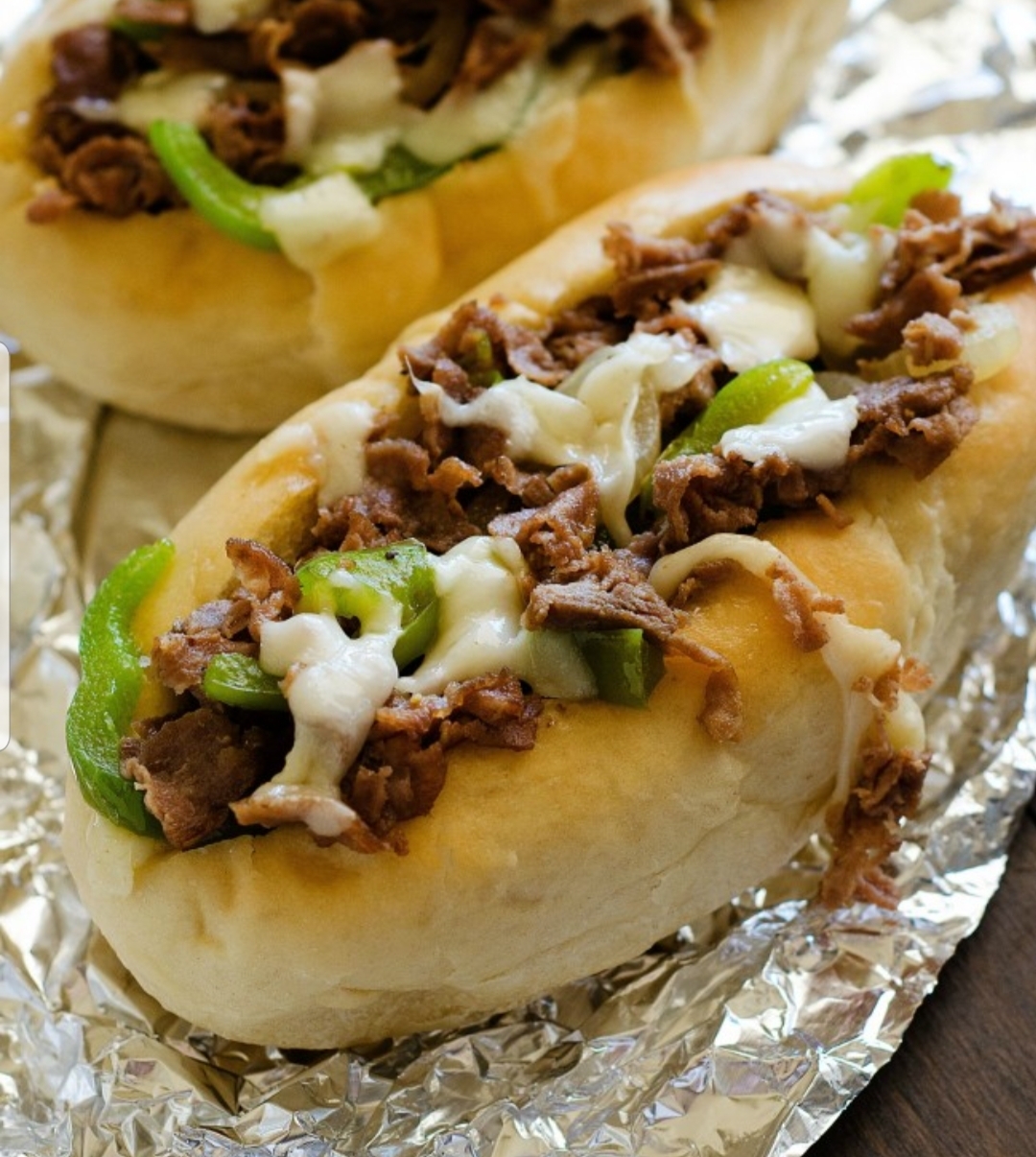 Order Steak & Gyro Meat Sub +fries food online from New Star Gyros store, Chicago on bringmethat.com