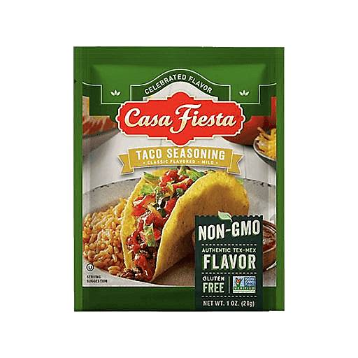 Order Casa Fiesta Mild Taco Seasoning (1 OZ) 134249 food online from Bevmo! store, Pasadena on bringmethat.com