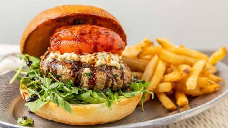 Order Lamb Burger food online from Street Side Ale House store, Atascadero on bringmethat.com