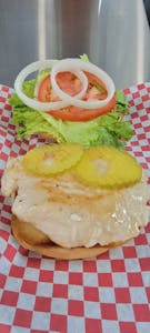 Order Grilled Chicken Sandwich food online from Z Pizza & Diner store, Waverly on bringmethat.com