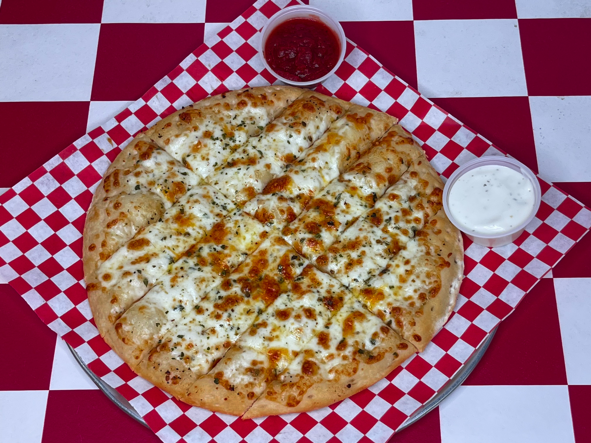 Order Breadsticks with Cheese  food online from Jackspizza & Wings store, Modesto on bringmethat.com