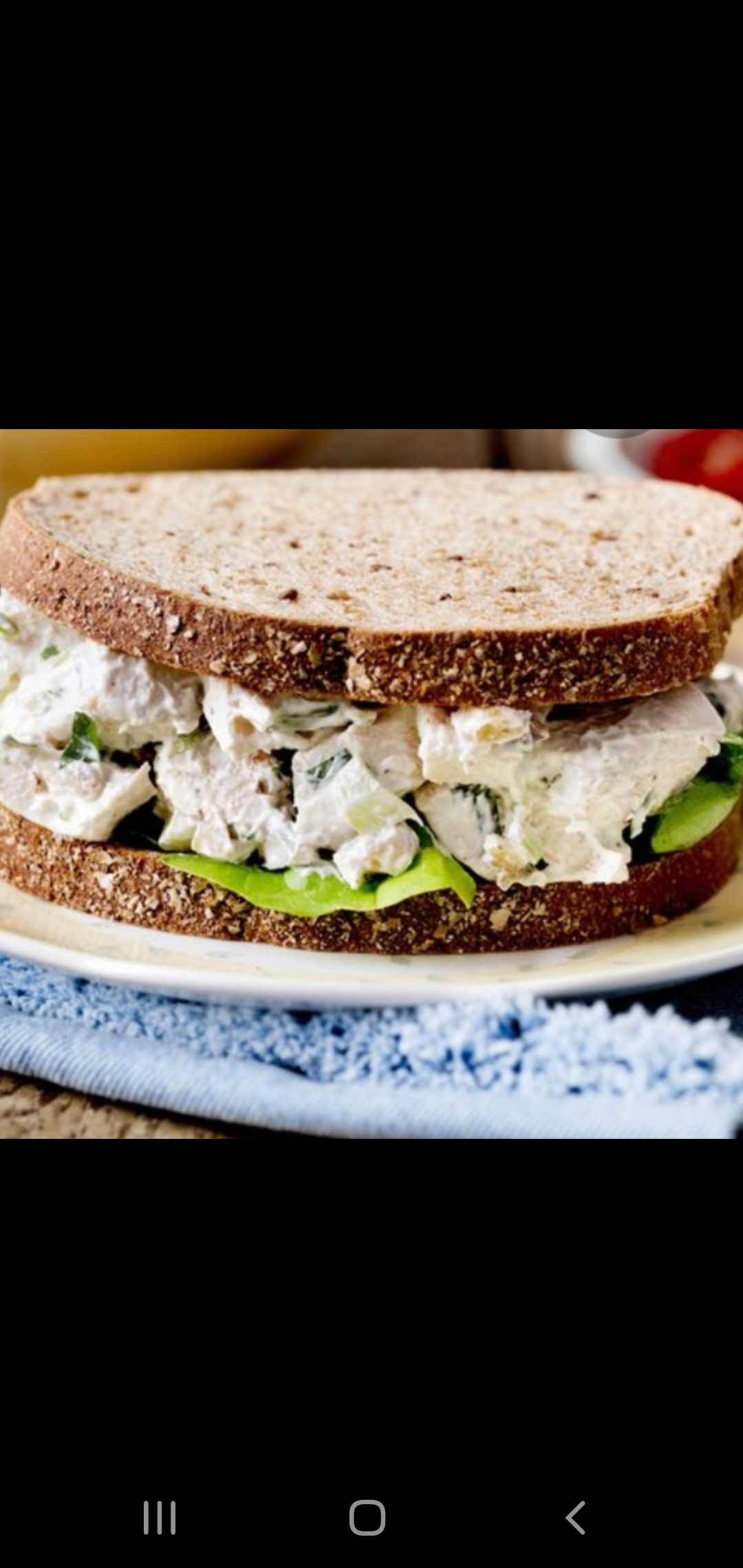 Order  Classic Chicken Salad Sandwich food online from American Gourmet Foods Deli store, New York on bringmethat.com