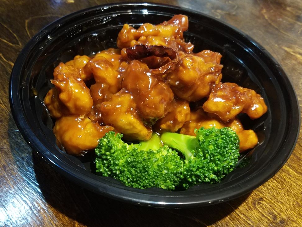 Order General Tso Chicken food online from Thai Lily Cafe store, Houston on bringmethat.com