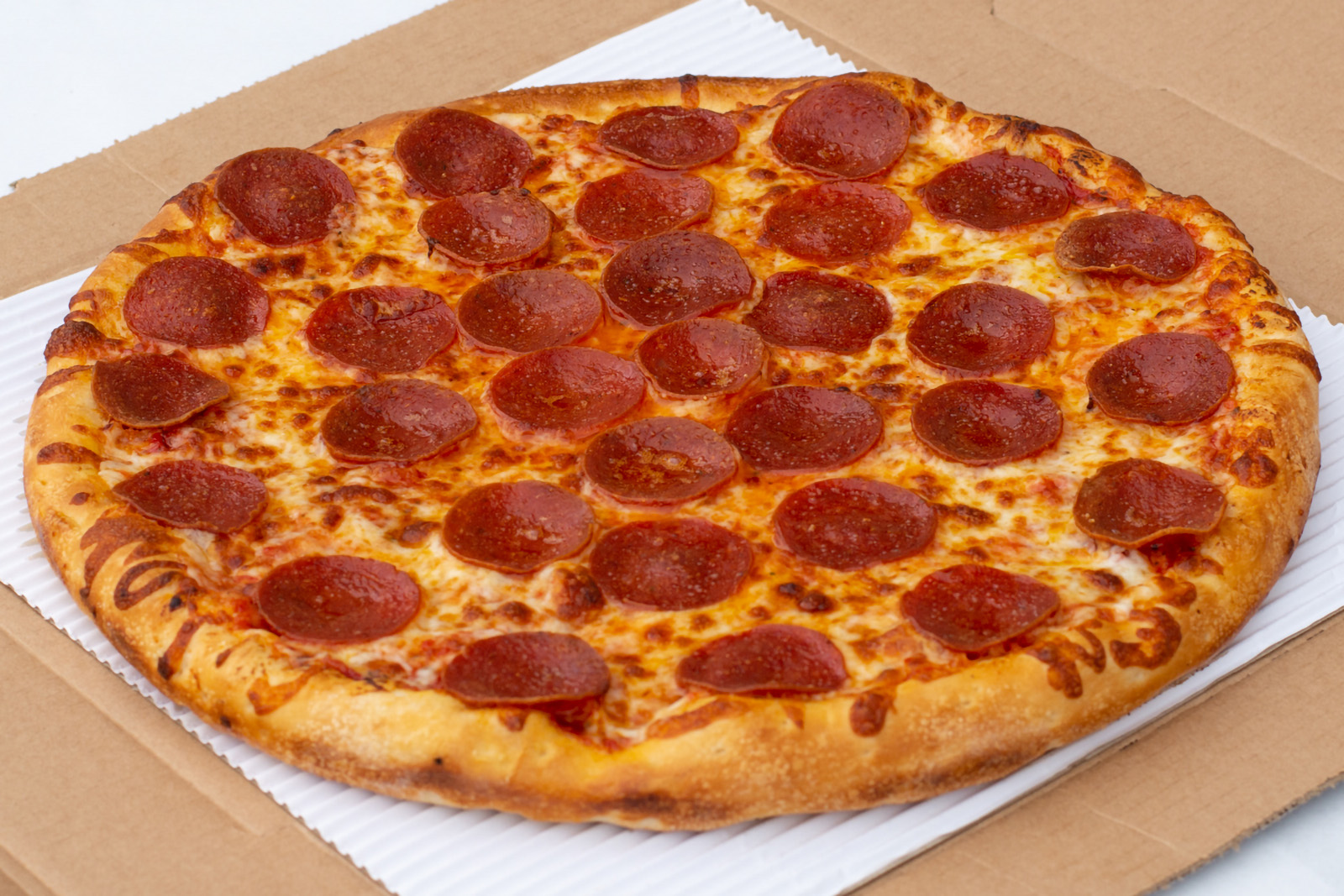 Order Pepperoni Pizza (Personal) food online from Oliver Pizza store, Canton on bringmethat.com