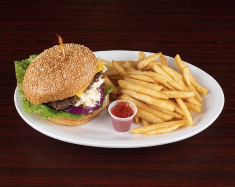 Order Antika Burger food online from Antika Cafe And Grill store, Houston on bringmethat.com