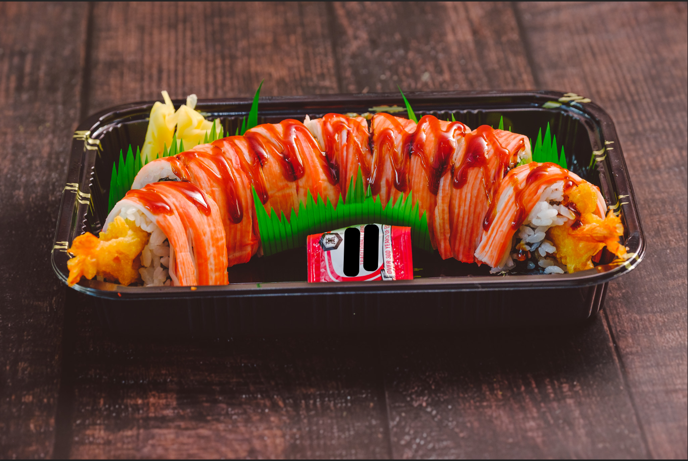 Order 8. Shrimp Tempura Crab Roll food online from Wasabi Sushi store, Blue Bell on bringmethat.com