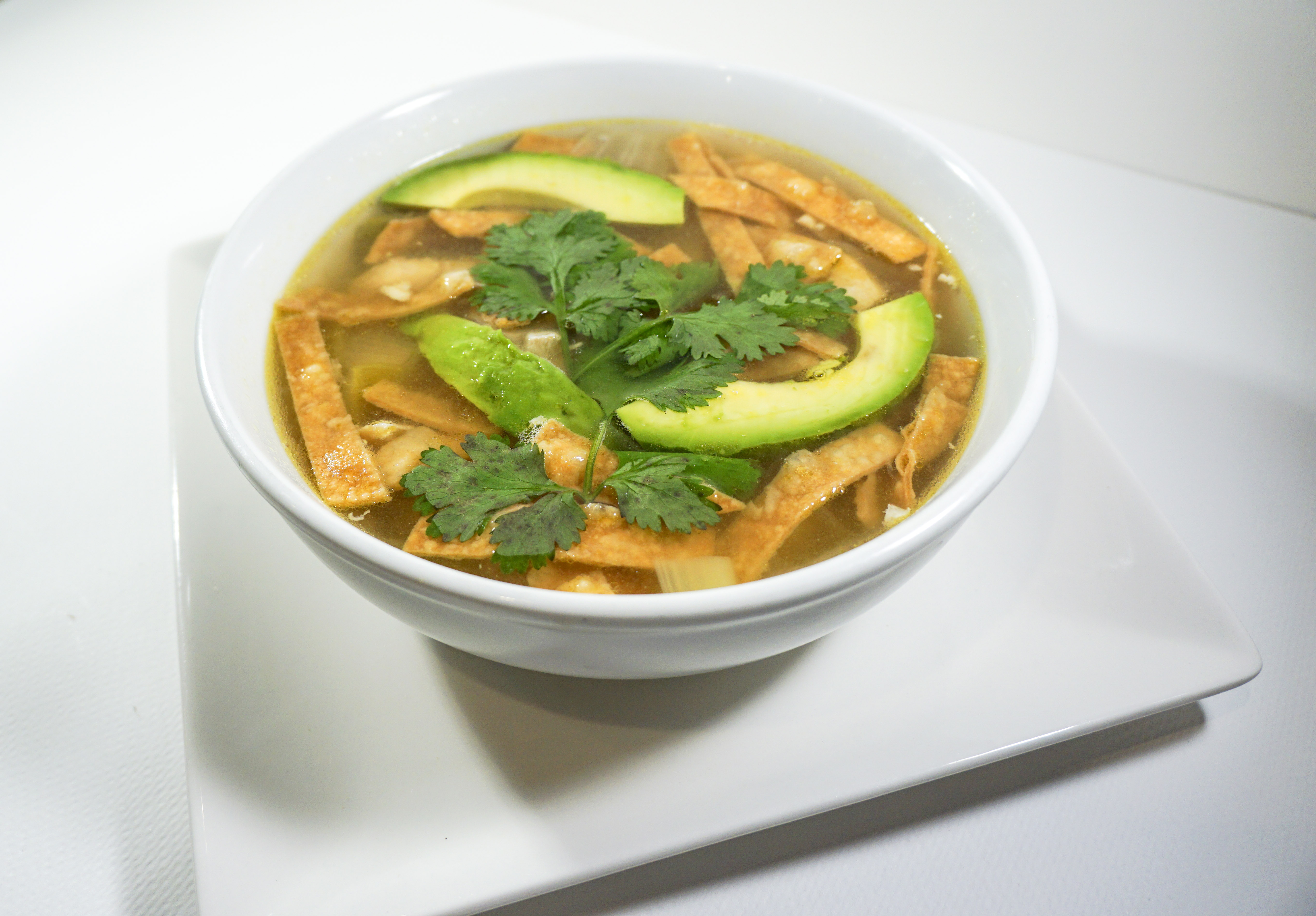 Order Cup of Chicken Acapulco Soup food online from Mezza Grille store, Houston on bringmethat.com