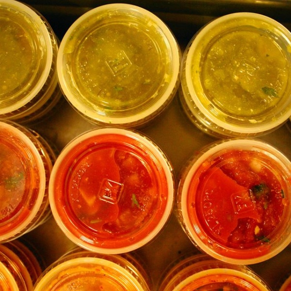 Order Homemade Salsa (8 oz) food online from Benny Munchies store, Culver City on bringmethat.com